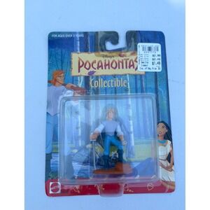 Vintage Disney Pocahontas John Smith 2.5" Collectible Action‎ Figure Mattel 1995
